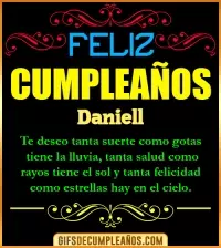 GIF Frases de Cumpleaños Daniell